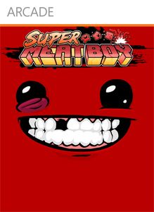 Super Meat Boy box art for Playstation 4